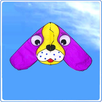משלוח חינם לילדים עפיפונים מעופפים צעצועים גדולים אוזני הכלב עפיפון דלתא עפיפונים nylon ripstop עם ידית חיצונית קו ספורט מבוגרים