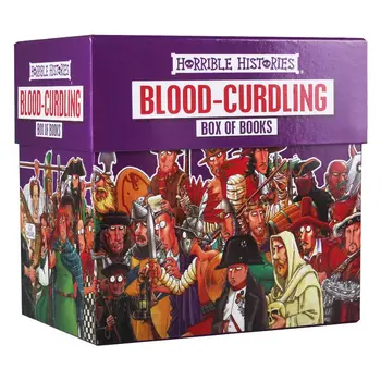 נורא היסטוריות דם-מקפיא / 20 כרכים בקופסה מקורית גרסה אנגלית，ילדים התרבותית של ספרי היסטוריה.
