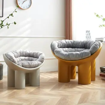 נורדי מעצב רגל פיל הכיסא באינטרנט אופנה רהיטים יחידה חיצונית הספה חיה יצירתי פנאי שרפרף פלסטיק