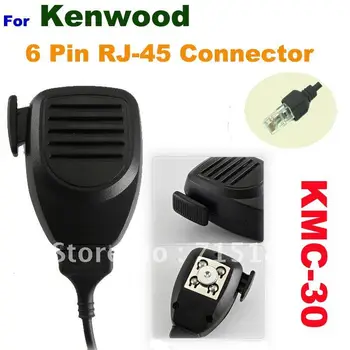 נייד מיקרופון KMC-30 6 Pin RJ-45 Connector עבור קנווד TK868 TK-630 TK-730 TK-830 TK-760 TK-768 TK-768G