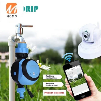 ניידים Wifi Remote בקר השקייה טלפון חכם מרחוק גן השקייה אלחוטית מערכת השקיה אוטומטית