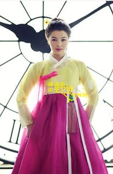 נשים ההאנבוק הזה שמלה בהזמנה אישית קוריאני מסורתי ההאנבוק הזה גבוהה המותניים ההאנבוק הזה