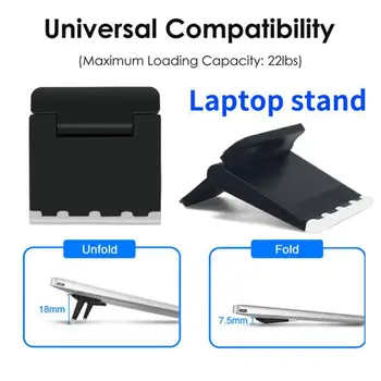 סגסוגת אלומיניום נייד עומדת המחברת לעמוד לוח בעלי מחשב נייד תושבת אוויר Macbook Pro בעל לוח אביזרים