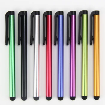 סיטונאי מסך מגע קיבולי Stylus Pen עבור IPad IPhone IPod Touch חליפה עבור טלפון חכם אחר לוח מתכת עט עיפרון