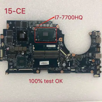 עבור HP 15-CE002 15-CE מחשב נייד לוח אם מעבד:i7-7700HQ GPU:GTX1050 4GB 929483-601 929483-501 929483-001 DAG3AAMBAE0 100% מבחן בסדר