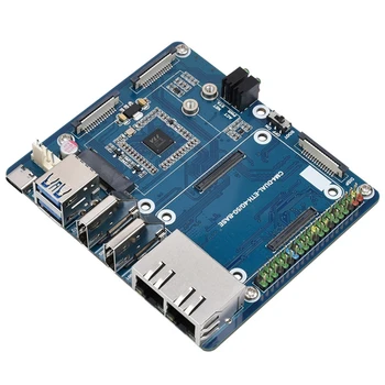 עבור Raspberry Pi CM4 כפול Gigabit Ethernet אם ליבת הלוח מחשוב מודול 5G/4G/USB רבה הרחבת הלוח