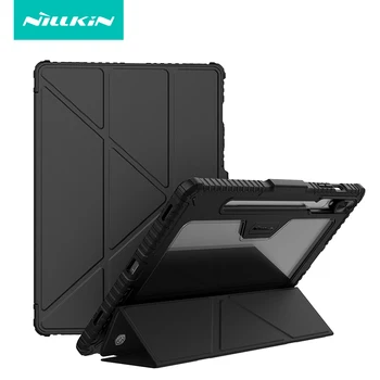 עבור Samsung Galaxy Tab S9 Ultra מקרה Nillkin הפגוש תיק עור Pro Multi-angle קיפול חכם Flip לוח כיסוי עבור הכרטיסייה S9 פלוס