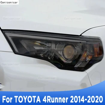 עבור טויוטה 4Runner 2014-2020 המכונית חיצוני פנס Anti-scratch בחזית המנורה גוון TPU סרט מגן תיקון אביזרים מדבקה