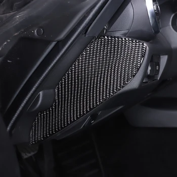 עבור מאזדה MX-5 ND 2016-2023 רך סיבי פחמן לוח המחוונים במכונית צד פנל כיסוי לקצץ מדבקה אביזרי רכב