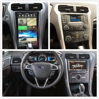 עבור פורד מונדיאו פיוז ' ן 2013 - 2018 אנדרואיד 9 סטריאו לרכב רדיו במכונית עם מסך טסלה ברדיו שחקן הרכב ניווט GPS יחידת הראש
