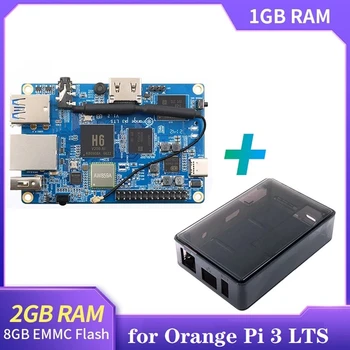 עבור תפוז פאי 3 זה+ABS שחור Allwinner H6 Quad-Core 2GB+8GB EMMC פלאש HD+WIFI+BT5.0 קוד פתוח פיתוח המנהלים.