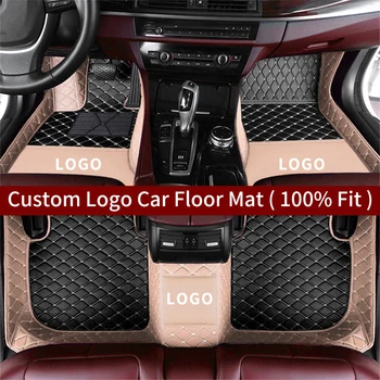 עור מותאם אישית הרכב שטיח הרצפה על ב. מ. וו 1Series F20 F21 2012-2018 RHD החלקה עמיד למים אוטומטי משטח רגליים אביזרי רכב