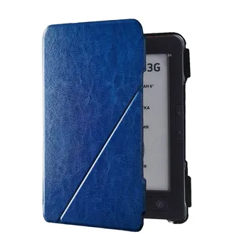 על Digma e633 6 אינץ ספר אלקטרוני Case Flip עור דק לחפות Digma 633G Ereader עור מגן מקרה
