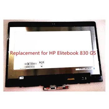 על HP EliteBook x360 830 G5 תצוגת LCD עם מסך מגע הרכבה L56434-001 L56435-001 13.3 אינץ ' FHD 1920X1080