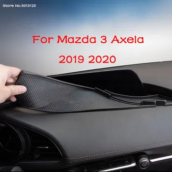 על מאזדה 3 Axela 2022 2019 2020 2021 המכונית טלפון נייד ניווט סוגר סיליקה ג ' ל נגד החלקה מחצלת לוח כלי Accessoriess