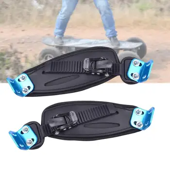 עמיד 2Pcs אמין סקייטבורד רגל מחזיק רצועה ABS רגל מחייב התקן בטיחות בטיחות