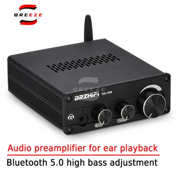 רוח HIFI שסתום המרה לפני שלב המרה האוזן שמע Preamplifier חום Bluetooth 5.0 גבוה ונמוך טון התאמת