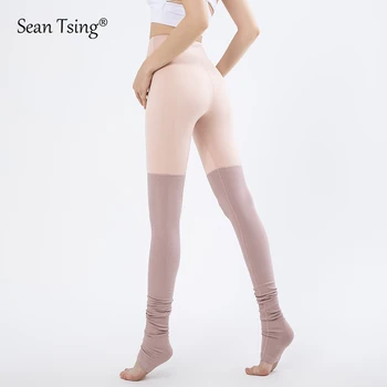 שון צ ' ינג® יוגה ספורט התחתונה נקבה באורך של מטר וחצי ערימות גרביים מכנסיים סקיני 2023 אופנה ריצת כושר Toursers נשים בגדים