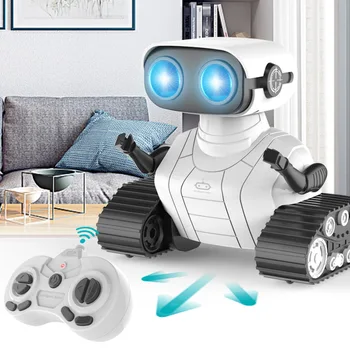 שליטה מרחוק רובוט צעצוע ילדים נשמעים אור לרקוד טוען ילדי רובוט צעצוע רובוט אינטליגנטי אינטראקציה